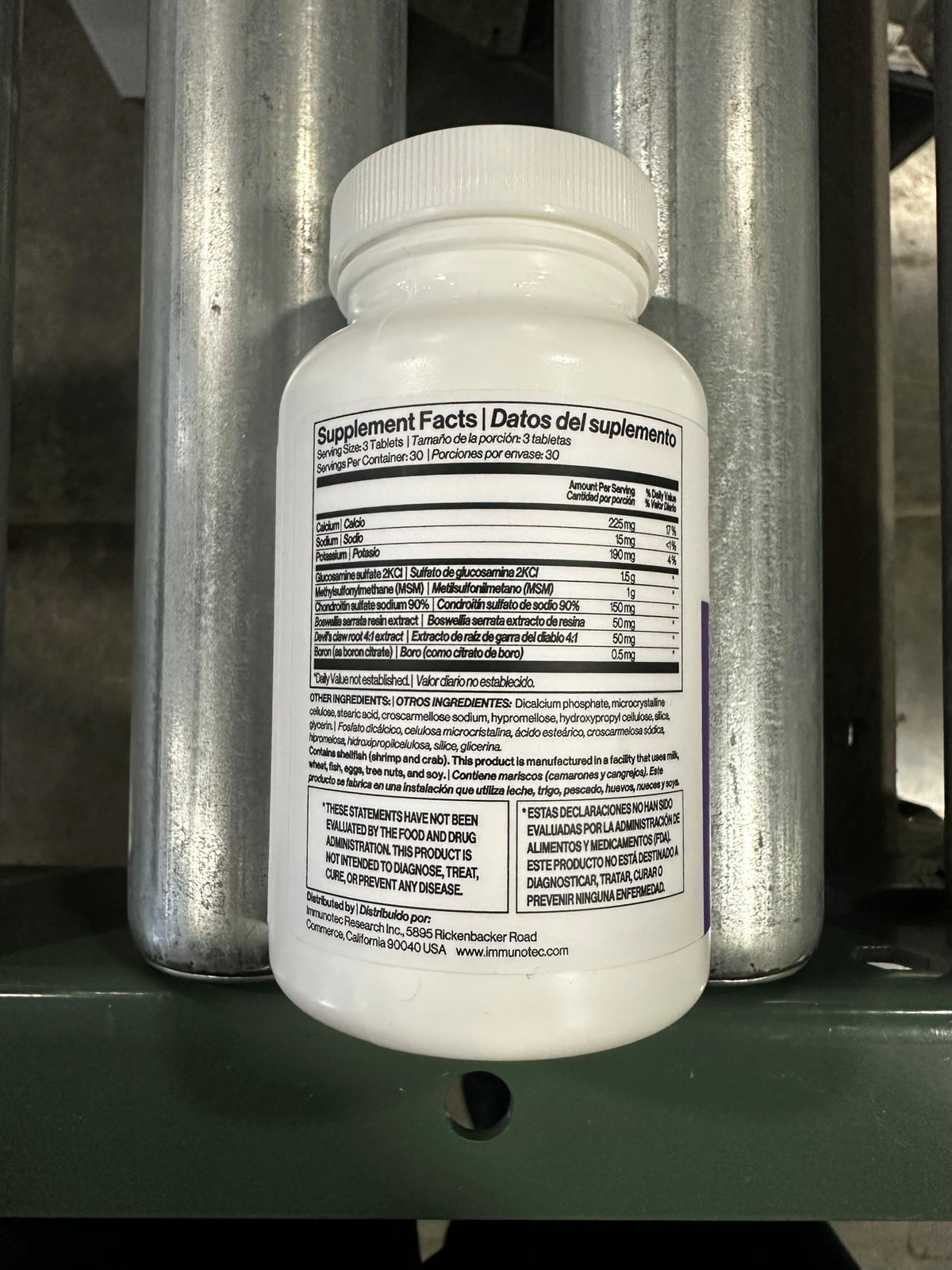Immunotec Contralenta Joint Support - 90 Tablets - image 5
