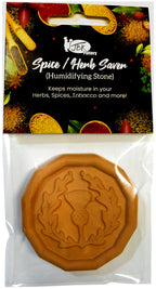 JBK Pottery Spice & Herb Saver Hydration Stone - 2.25" Diameter
