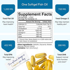 healblend Omega 3 - Pure Fish Oil 36/24-60 softgels