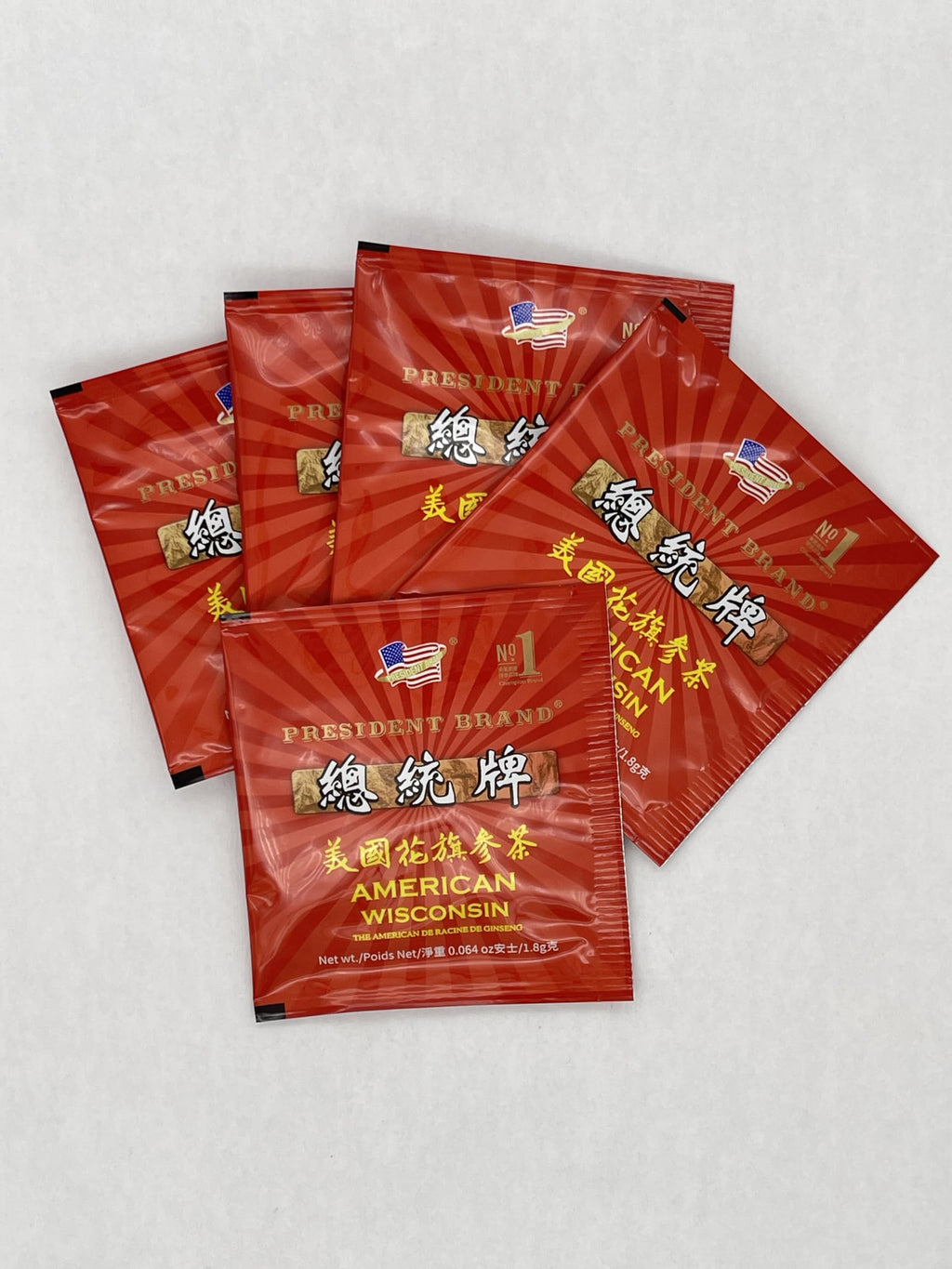President Brand American Wisconsin Ginseng Tea - 30 Teabags - image 2