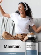 Horbäach Magnesium Oxide 500 mg - 200 Capsules - image 7