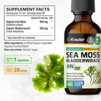 BIO KRAUTER Sea Moss Seaweed Supplement Drops - 2 Fl Oz - image 3