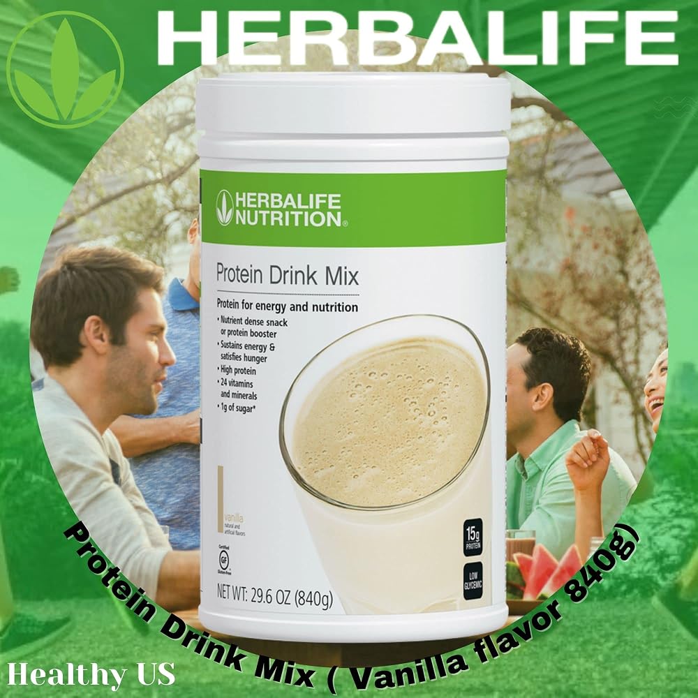 Herbalife Protein Drink Mix Vanilla Flavor - 840g - image 2