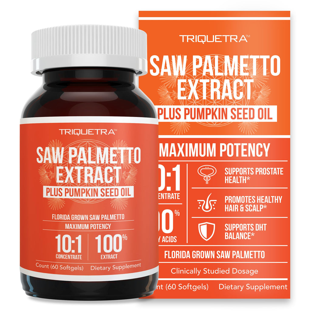 Triquetra Health Saw Palmetto Extract Softgels 320 mg - 60 Softgels