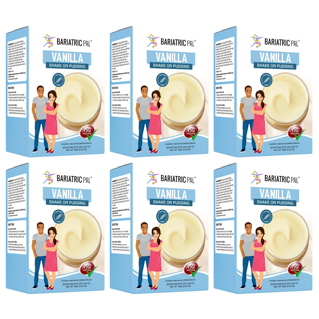 BariatricPal Vanilla Protein Shake or Pudding - 6 Packets