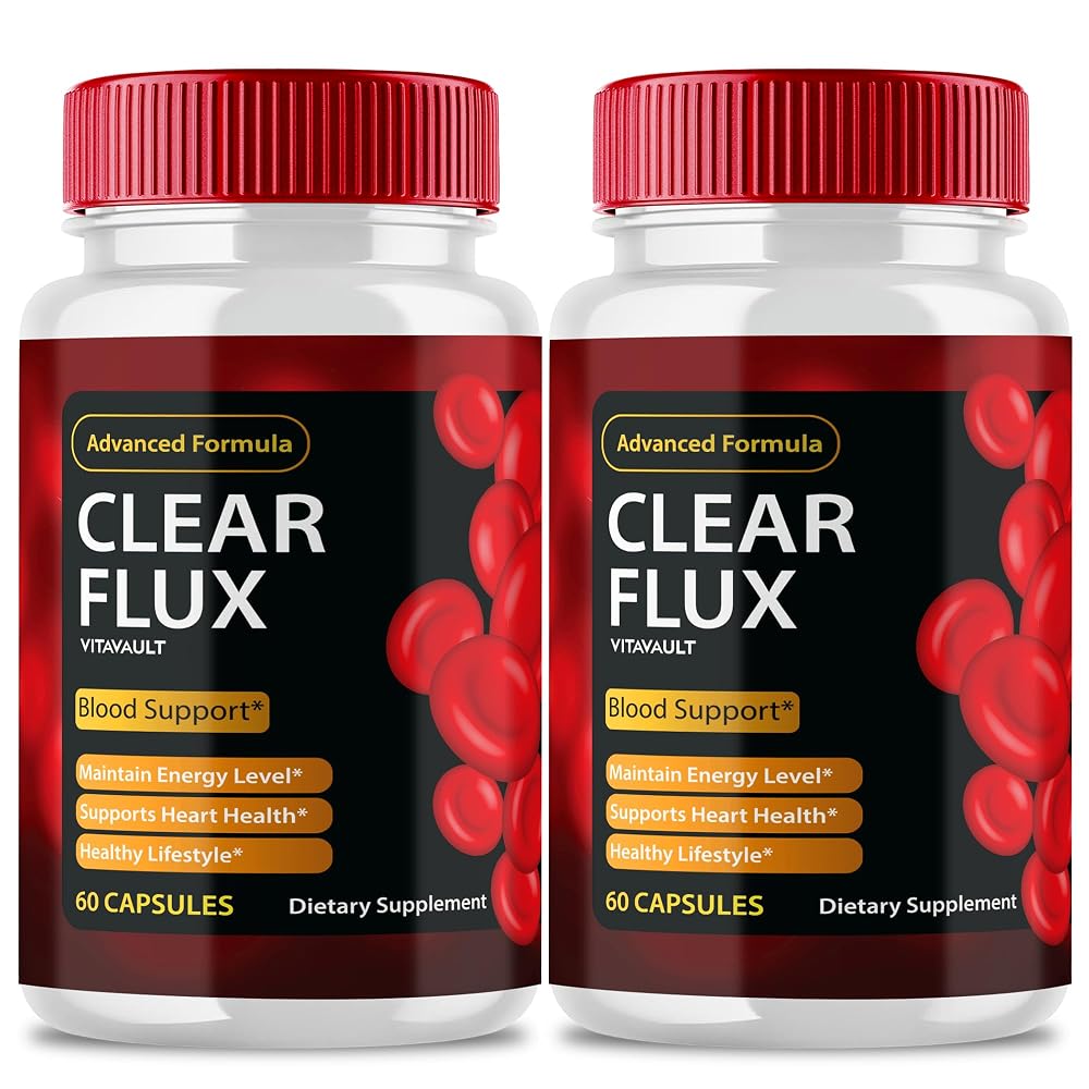 Vitavault Clear Flux Supplement for Circulation - 120 Capsules