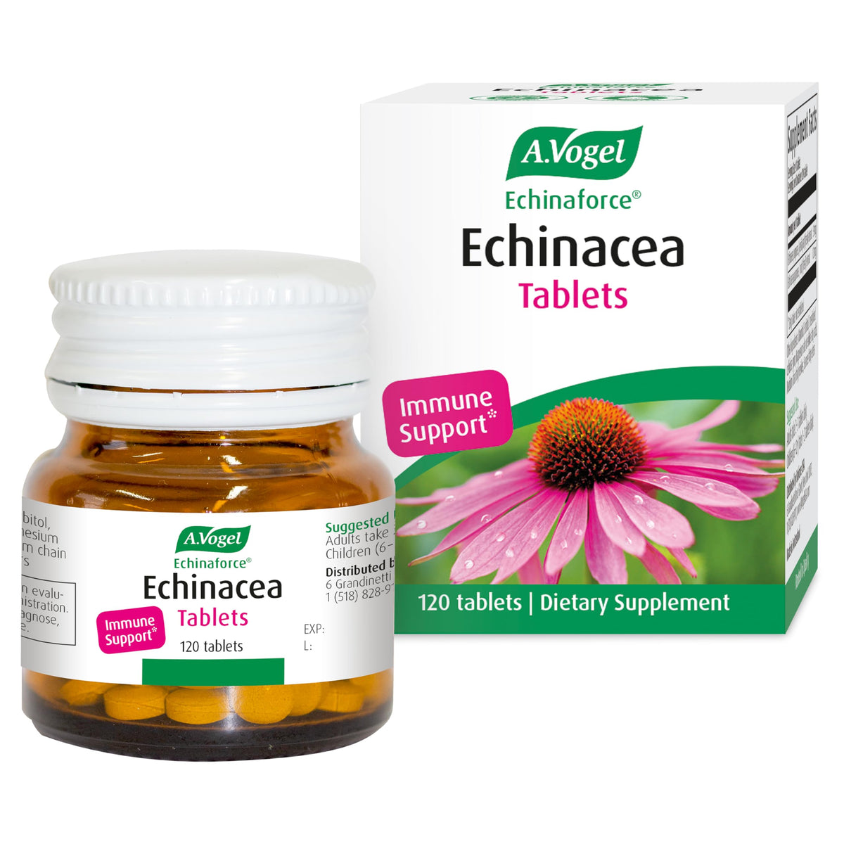 A.Vogel A. Vogel Echinaforce Organic Echinacea Tablets, Immune Support