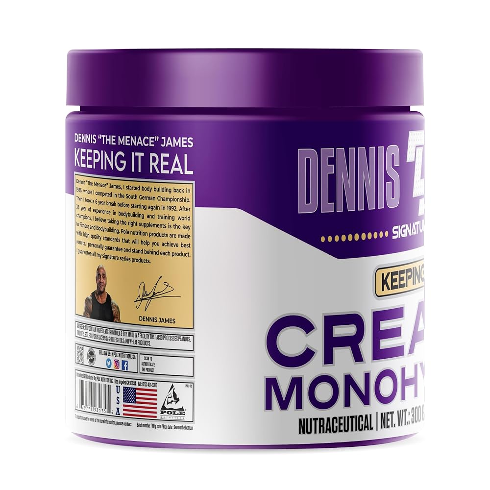 DENNIS JAMES Signature Series Creatine Monohydrate - 300g - image 2