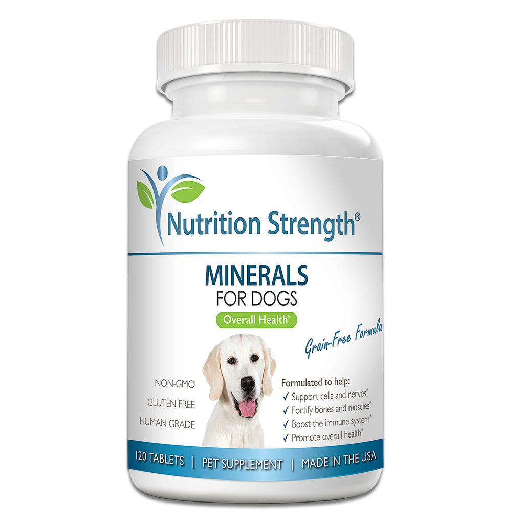 Nutrition Strength Dog Minerals & Electrolytes - 120 Tablets