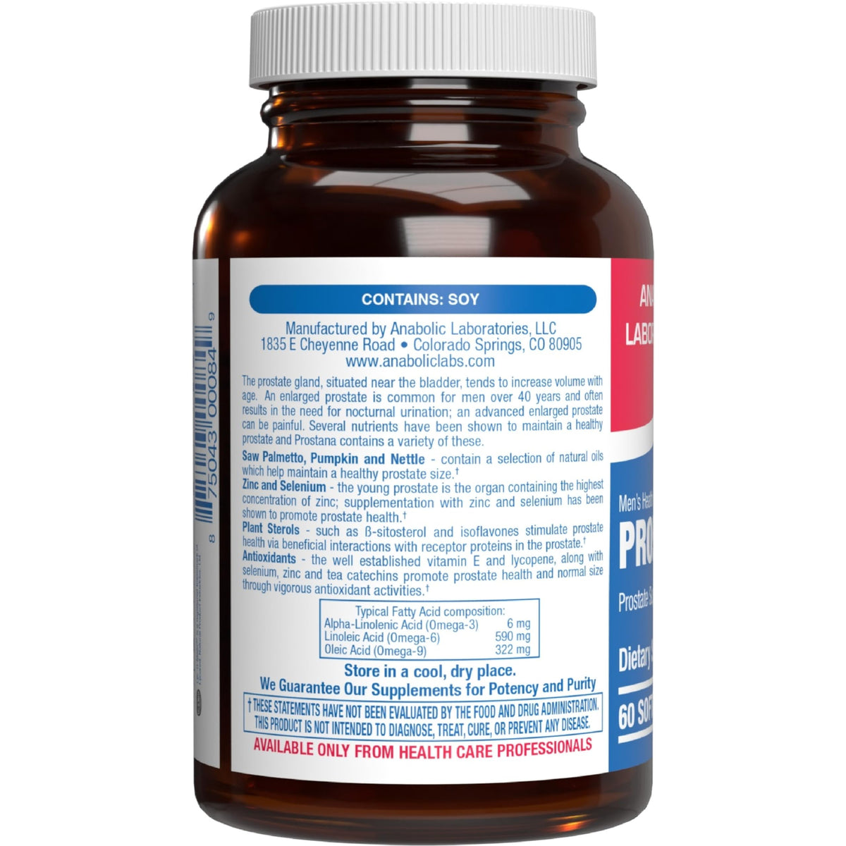 Anabolic Laboratories Prostana Prostate Health Supplement - 60 Capsules - image 3