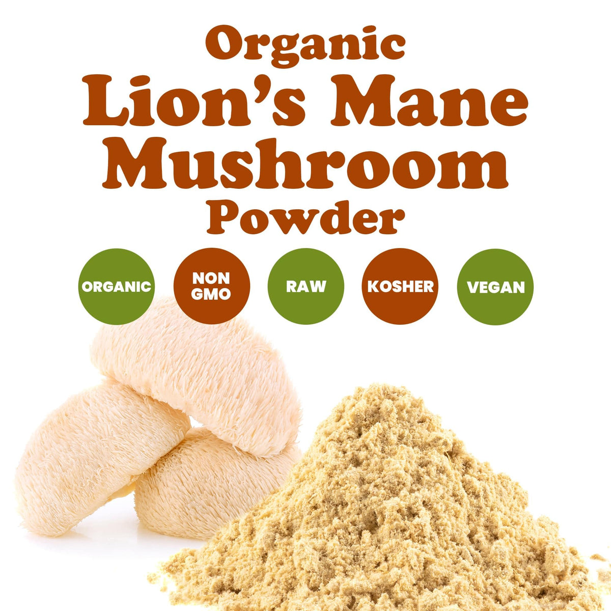 Food to Live Organic Lion's Mane Mushroom Powder - 1 Pound - image 4