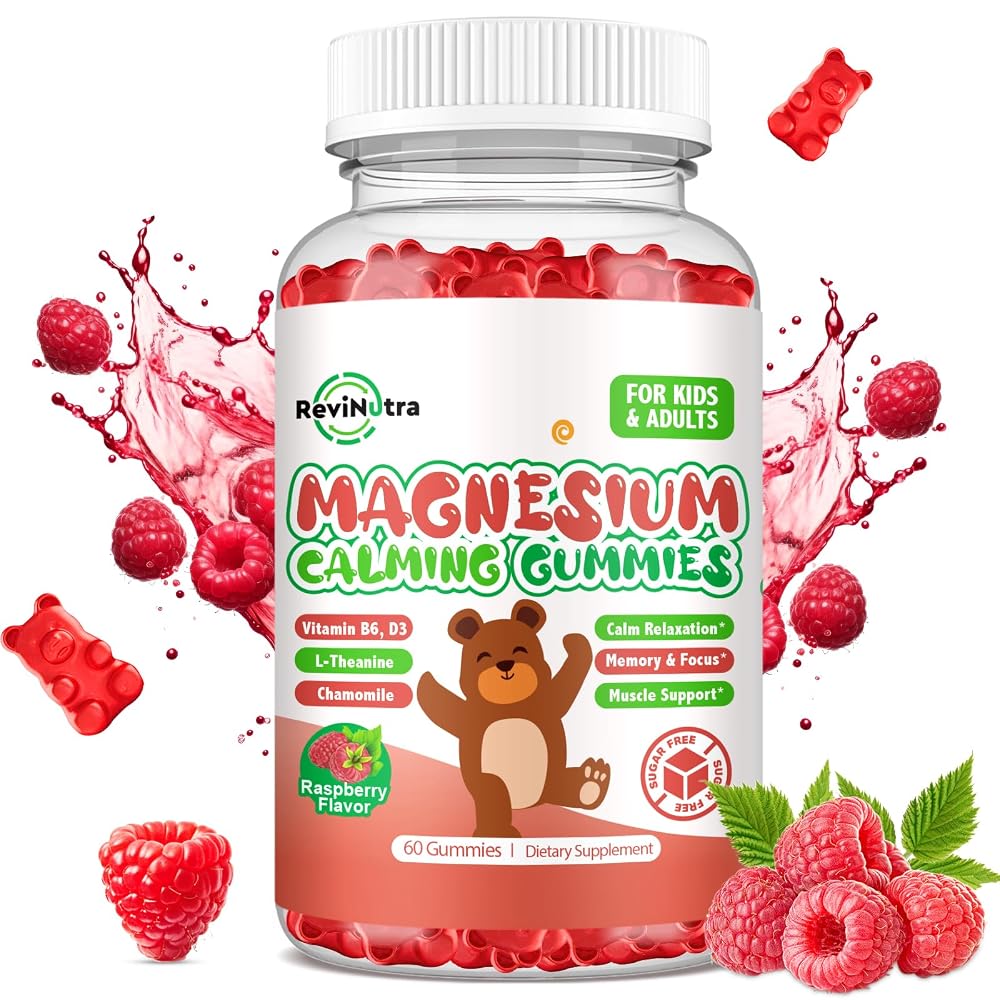 ReviNutra Magnesium Gummies for Kids - Magnesium Glycinate