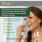 BARLEYGREEN Organic Barley Grass Vegetable Supplement - 280 Caplets - image 3