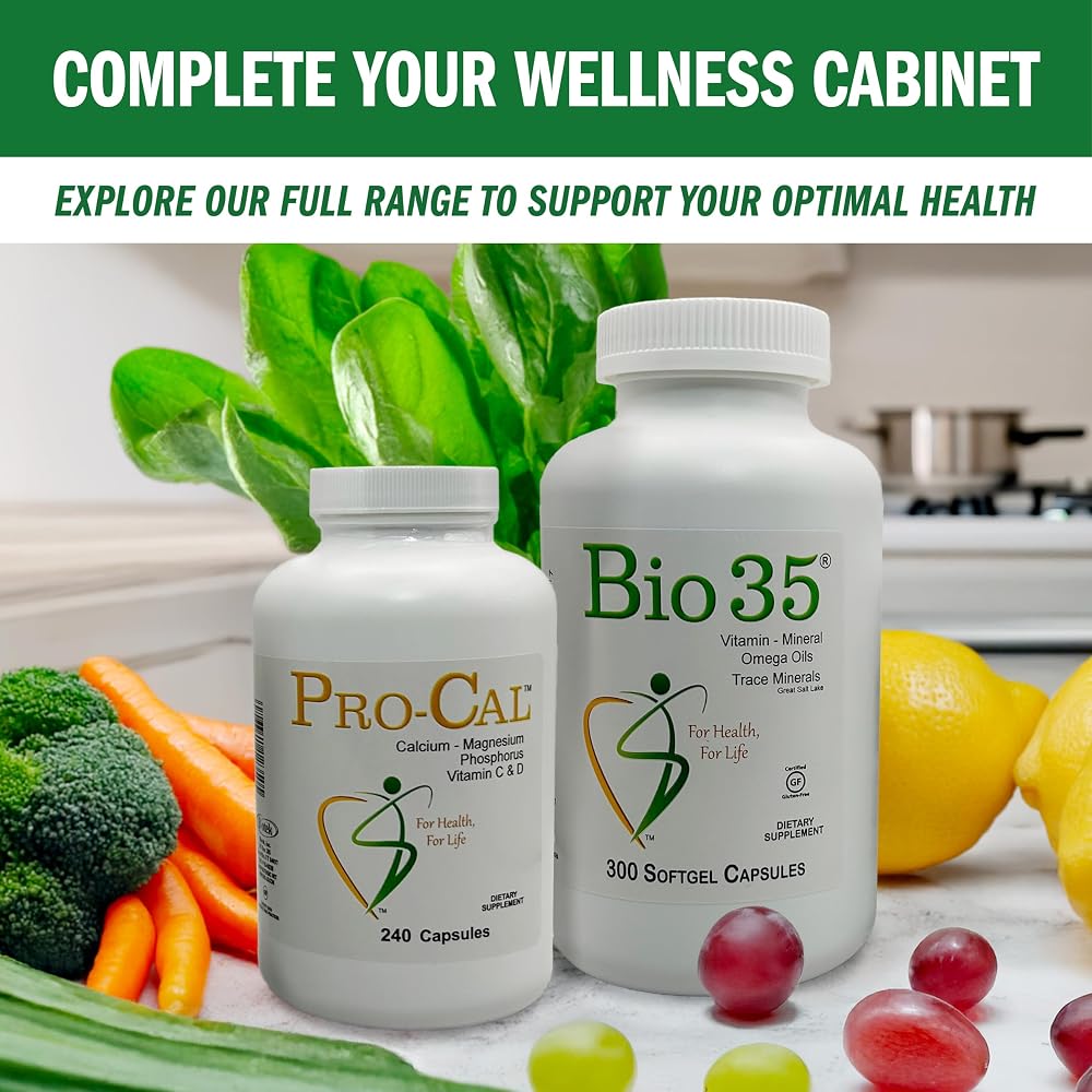 Biotek Pro-Cal Calcium Supplement for Bone Health - 240 Capsules - image 7