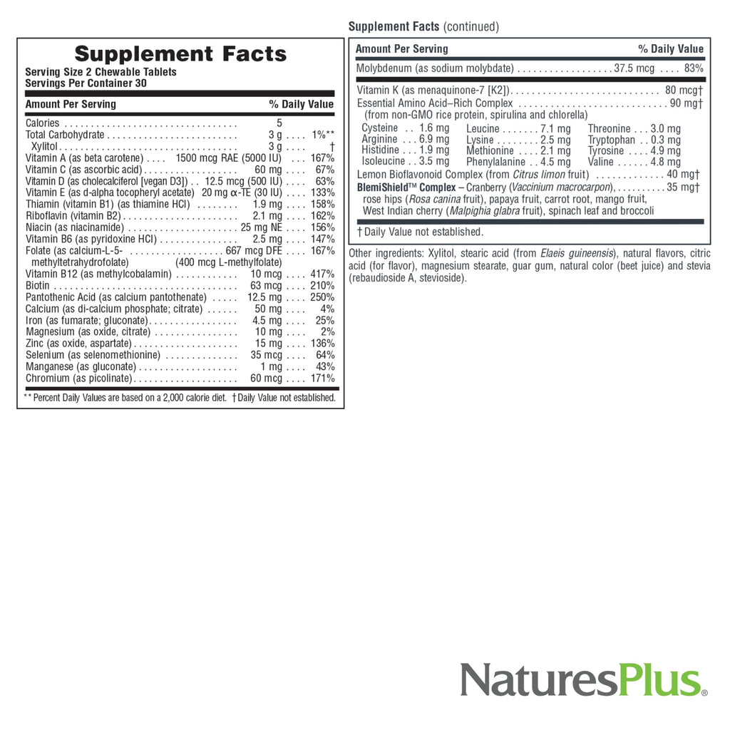 NaturesPlus Source of Life Power Teen for Him - 120 Tablets - image 4