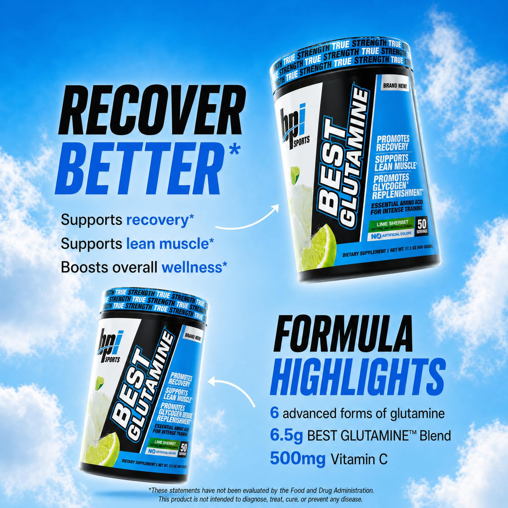 BPI Sports Best Glutamine Essential Amino Acid For Intense Training