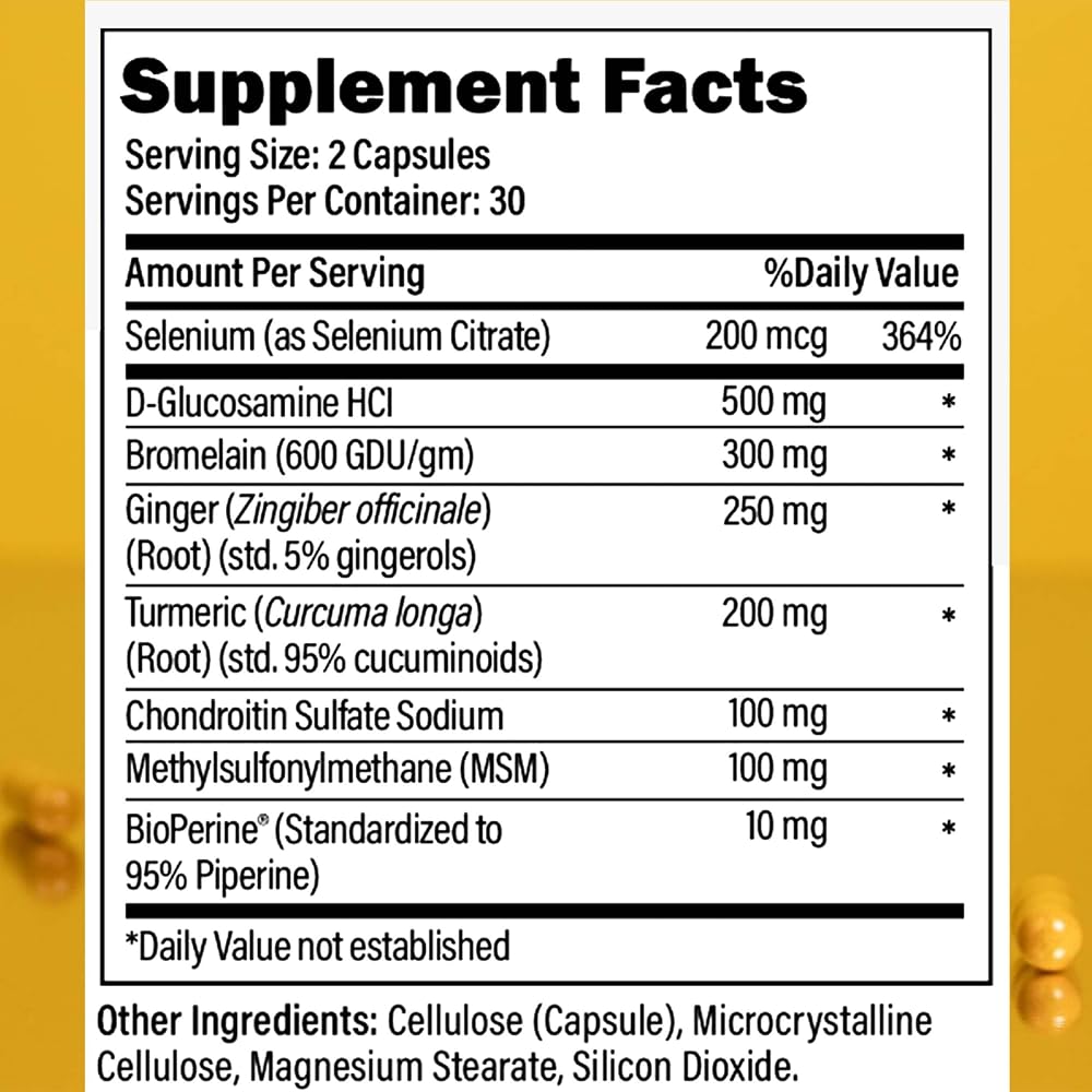 Physio Flex Pro Total Joint Support Supplement - 60 Capsules - image 2