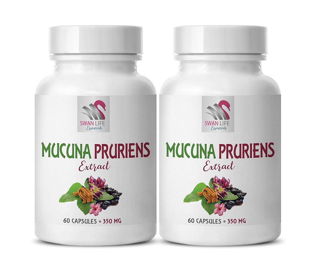Swan Life Essentials Mucuna Pruriens Extract Mood Support - 120 Capsules