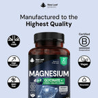 New Leaf Magnesium Glycinate 4-in-1 Complex - 120 Capsules - image 5