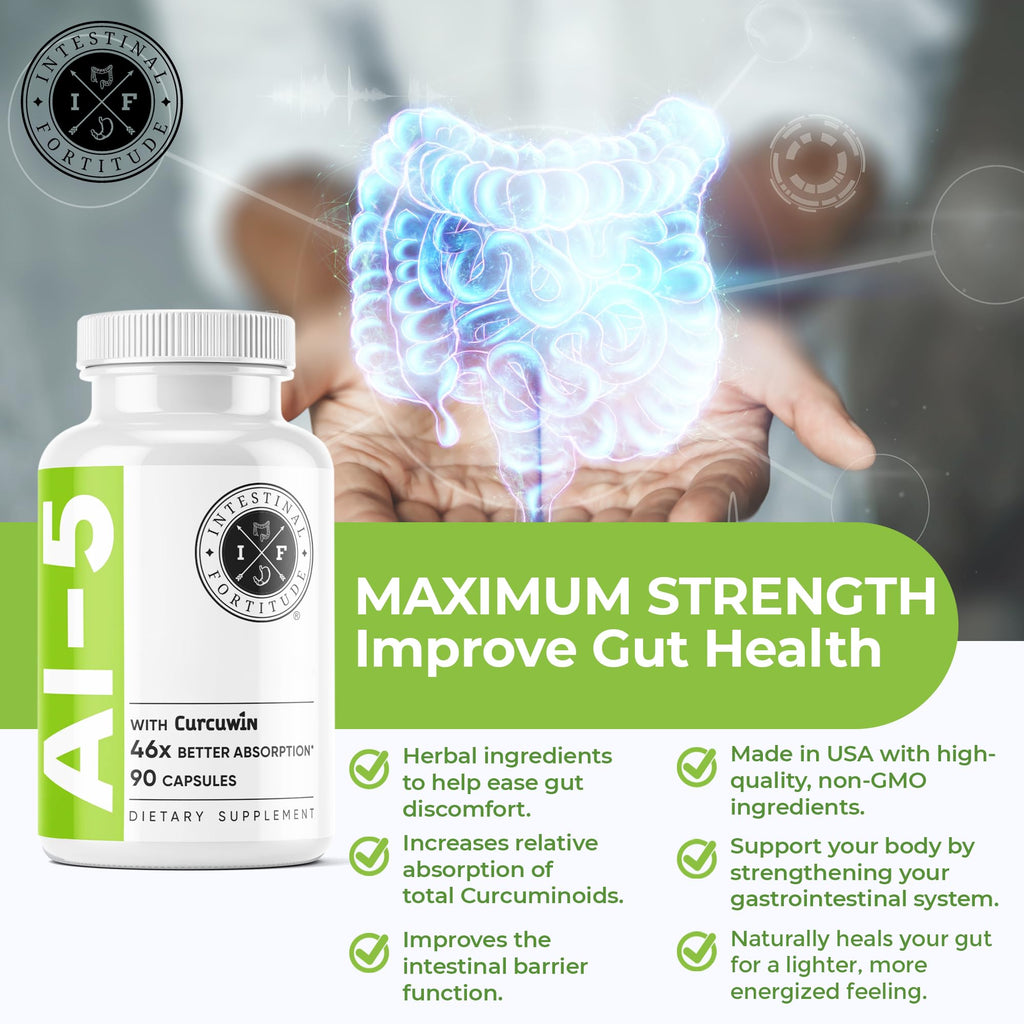 Intestinal Fortitude Gut Health Supplement for Digestive Relief