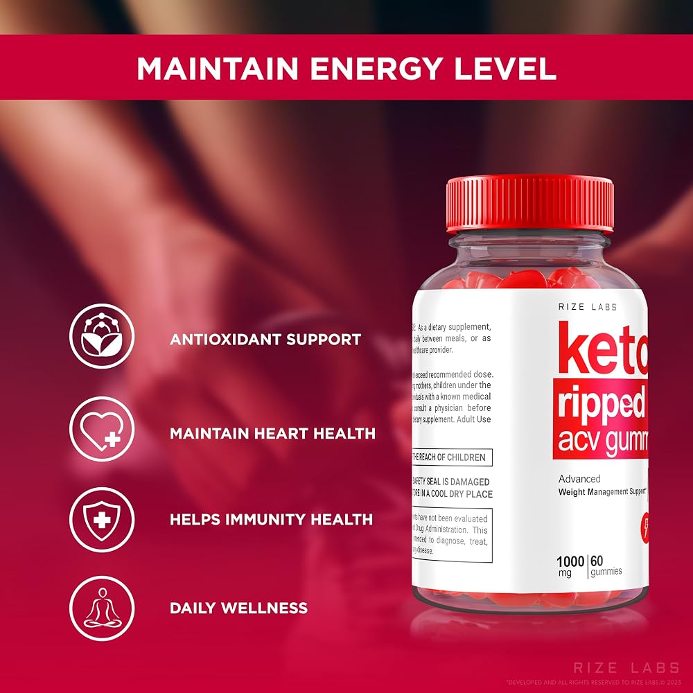 rize labs Keto Ripped ACV Gummies Weight Loss Support - 120 Gummies - image 7