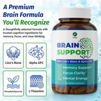 1 Body Brain Support with Bacopa & Lion's Mane - 90 Capsules - image 7