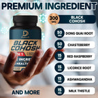 DEDICAD 12in1 Black Cohosh for Menopause Support Supplement
