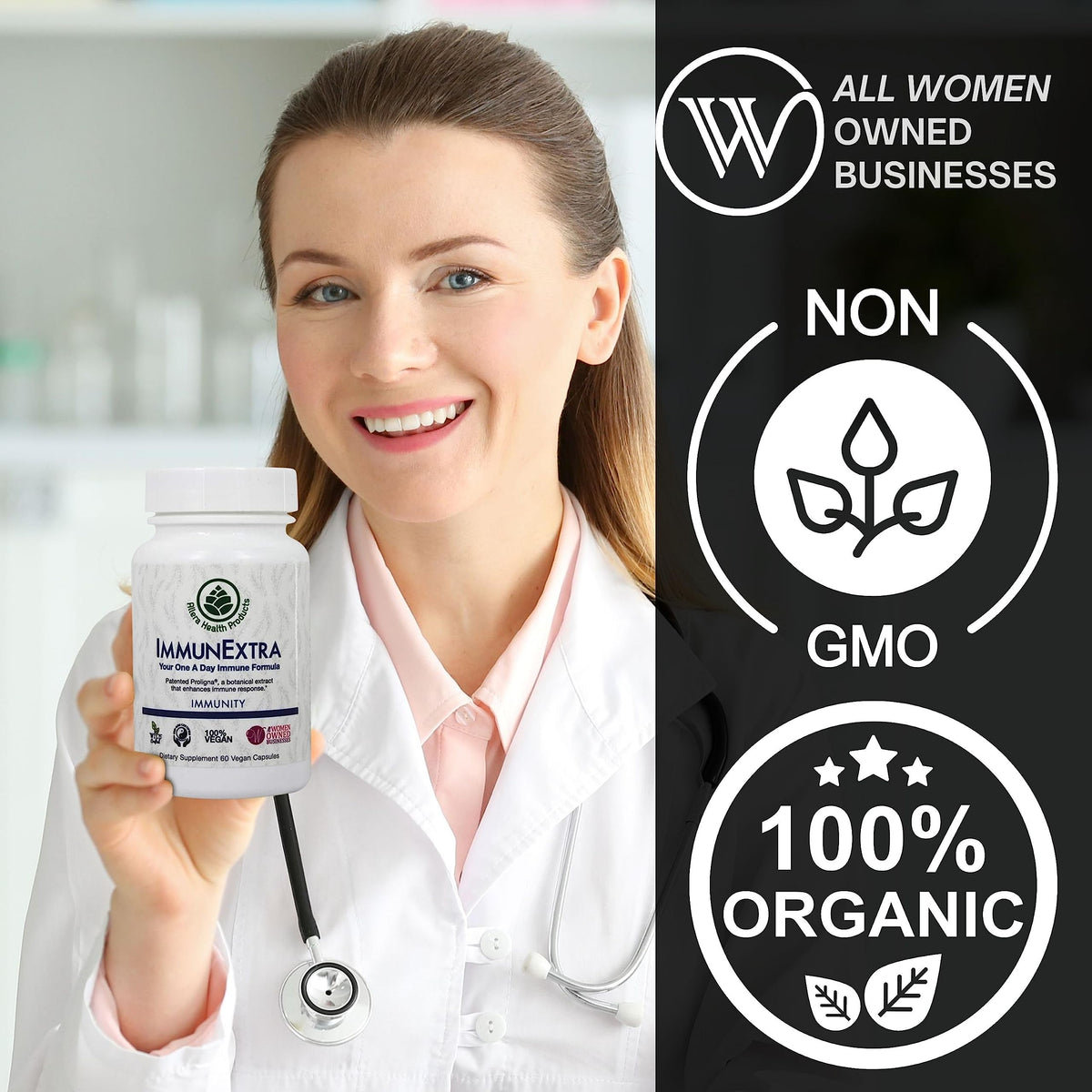 Allera Health Immune Extra Pine Cone Extract - 60 Capsules - image 5
