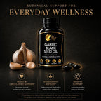 Cocó March Garlic Black Seed Oil Supplement - 100 Softgels - image 2