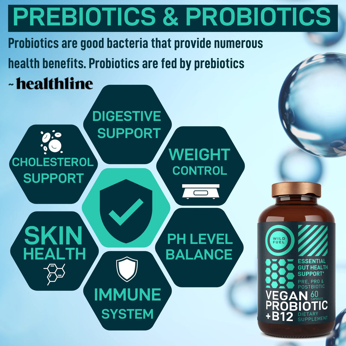 WILD FUEL Digestive Enzymes with Probiotics and Prebiotics Parent