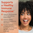 Jarrow Formulas Vitamin D3 5000 IU Bone & Immune Support - 100 Softgels - image 4