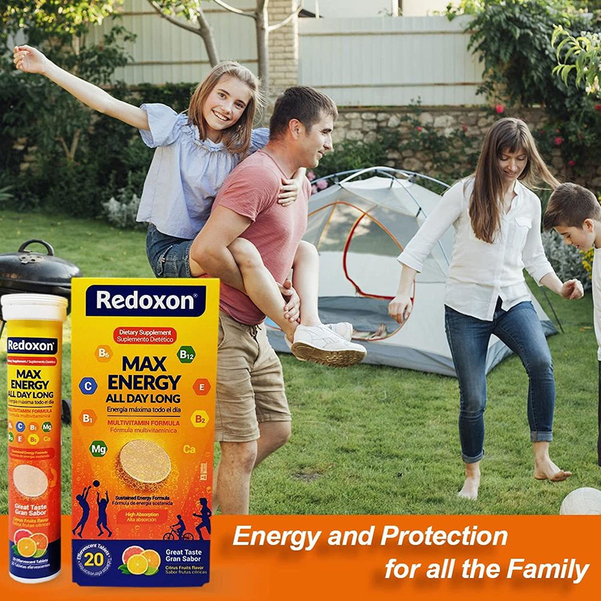 Redoxon Max Energy Multivitamin Immune Support - 20 Tablets - image 5