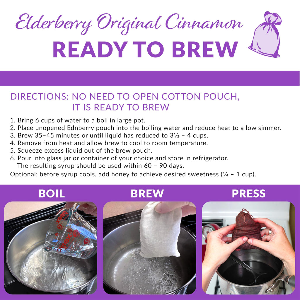 Ednberry Premium Organic Elderberry Syrup Kit - 32 Fl Oz - image 6