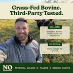 MK Supplements Grass-Fed Collagen & Colostrum Supplement