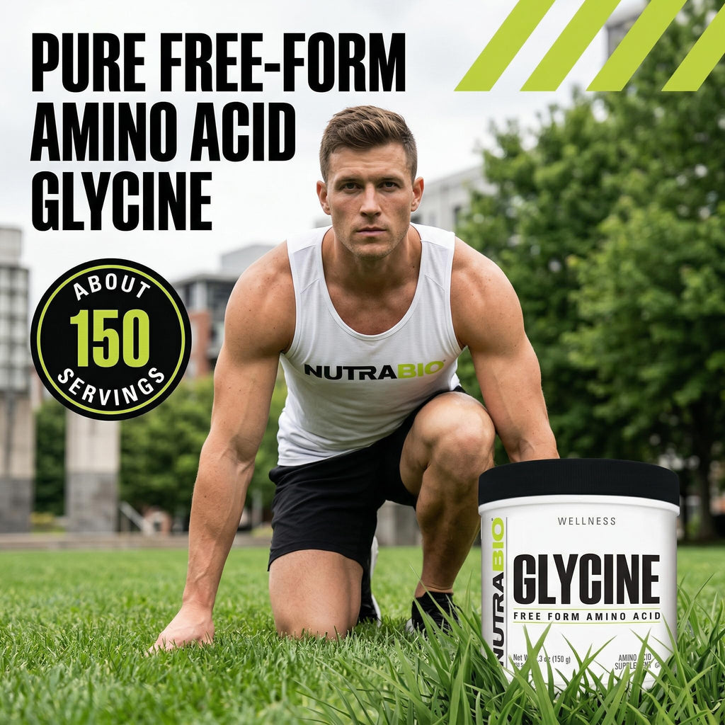NutraBio Glycine Powder Amino Acid Supplement - 150g - image 8