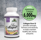 Organic Farms Vitamins Collagen Pure+D 6000mg - 120 Tablets - image 3