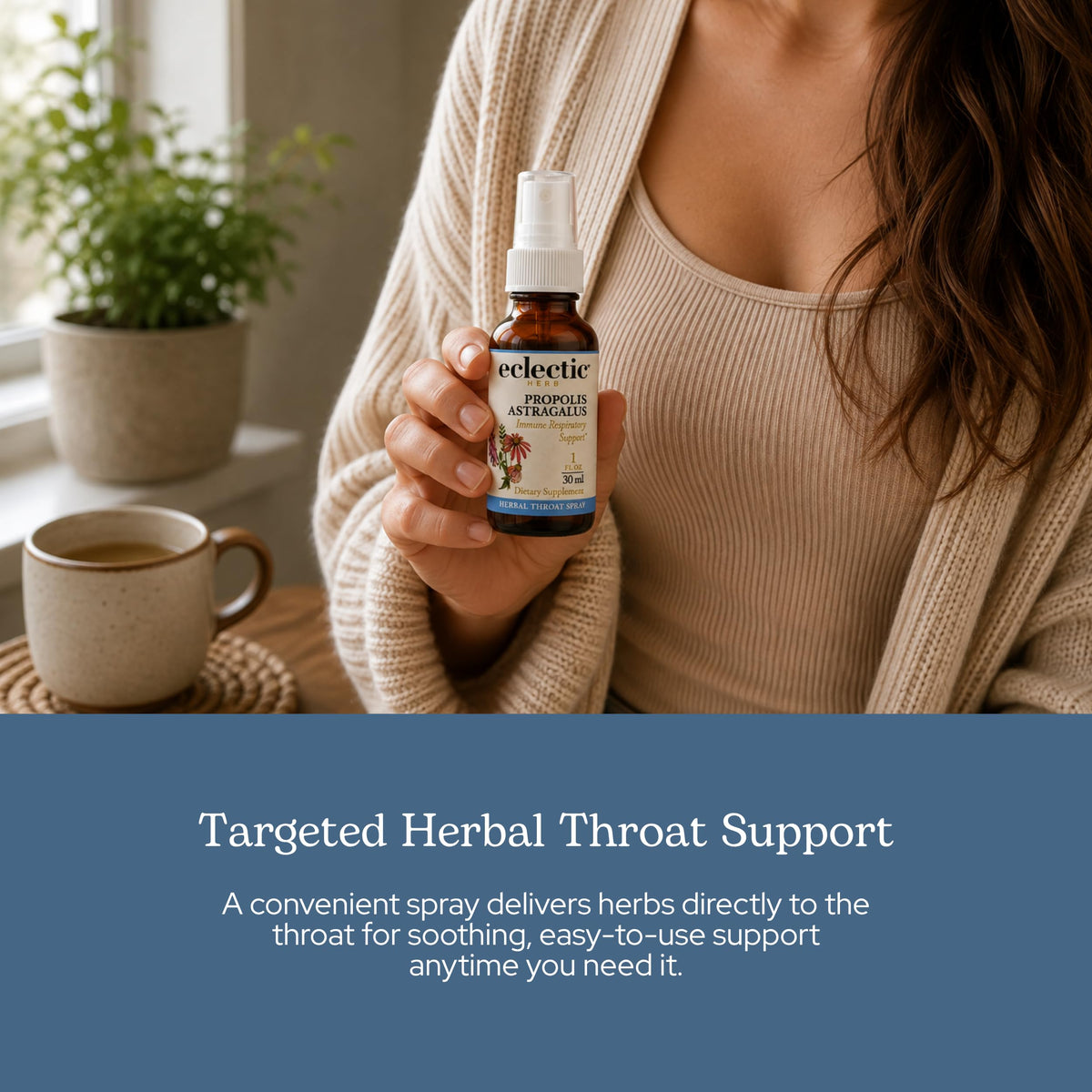 Eclectic Institute Propolis Astragalus Throat Spray - 1 fl oz - image 5