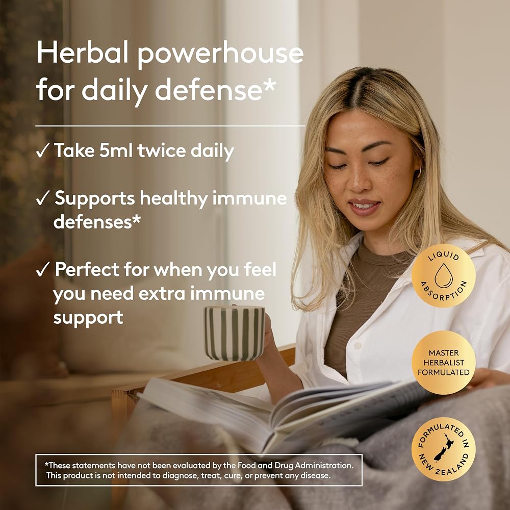 Harker Herbals Liquid Herbal Syrup for Lungs, Health and Wellbeing