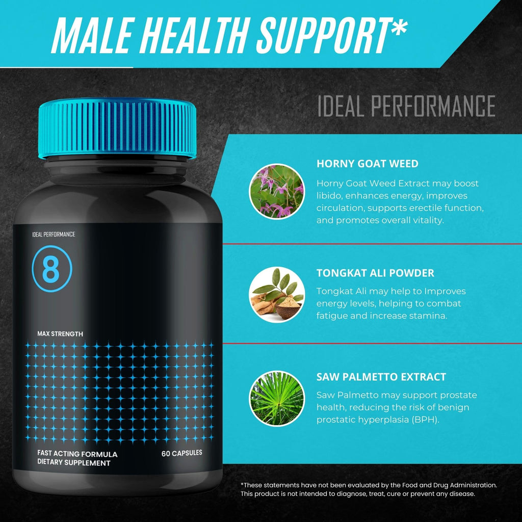 IDEAL PERFORMANCE Performer 8 Capsules for Energy & Stamina - 180 Count - image 7