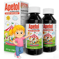 Apetol Liquid Appetite Booster for Picky Eaters - 2-Pack 6 oz