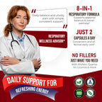 AUMETO Advanced Mullein 8-in-1 with Quercetin & Eucalyptus - 150 Capsules - image 5