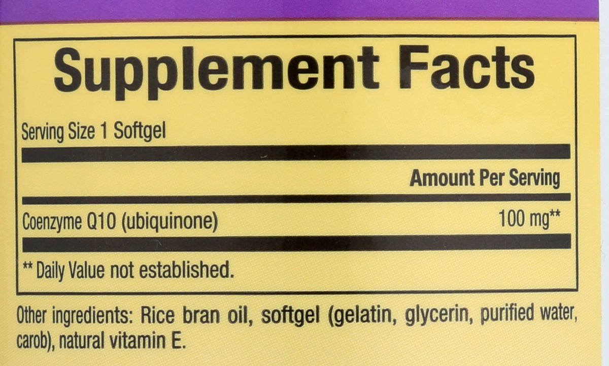 Natural Factors Coenzyme Q10 - Antioxidant Support Supplement
