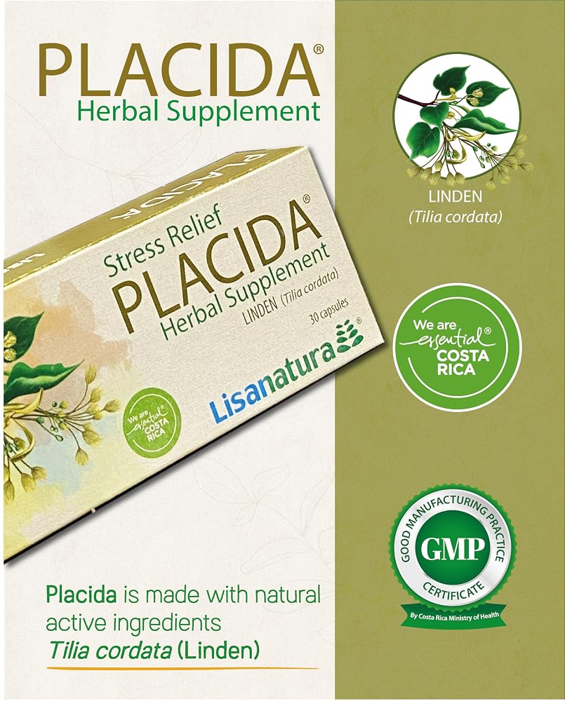 Lisanatura Placida Herbal Supplement - 30 Capsules - image 3