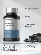 Horbäach Raw Adrenal Glandular 350 mg - 90 Capsules - image 3
