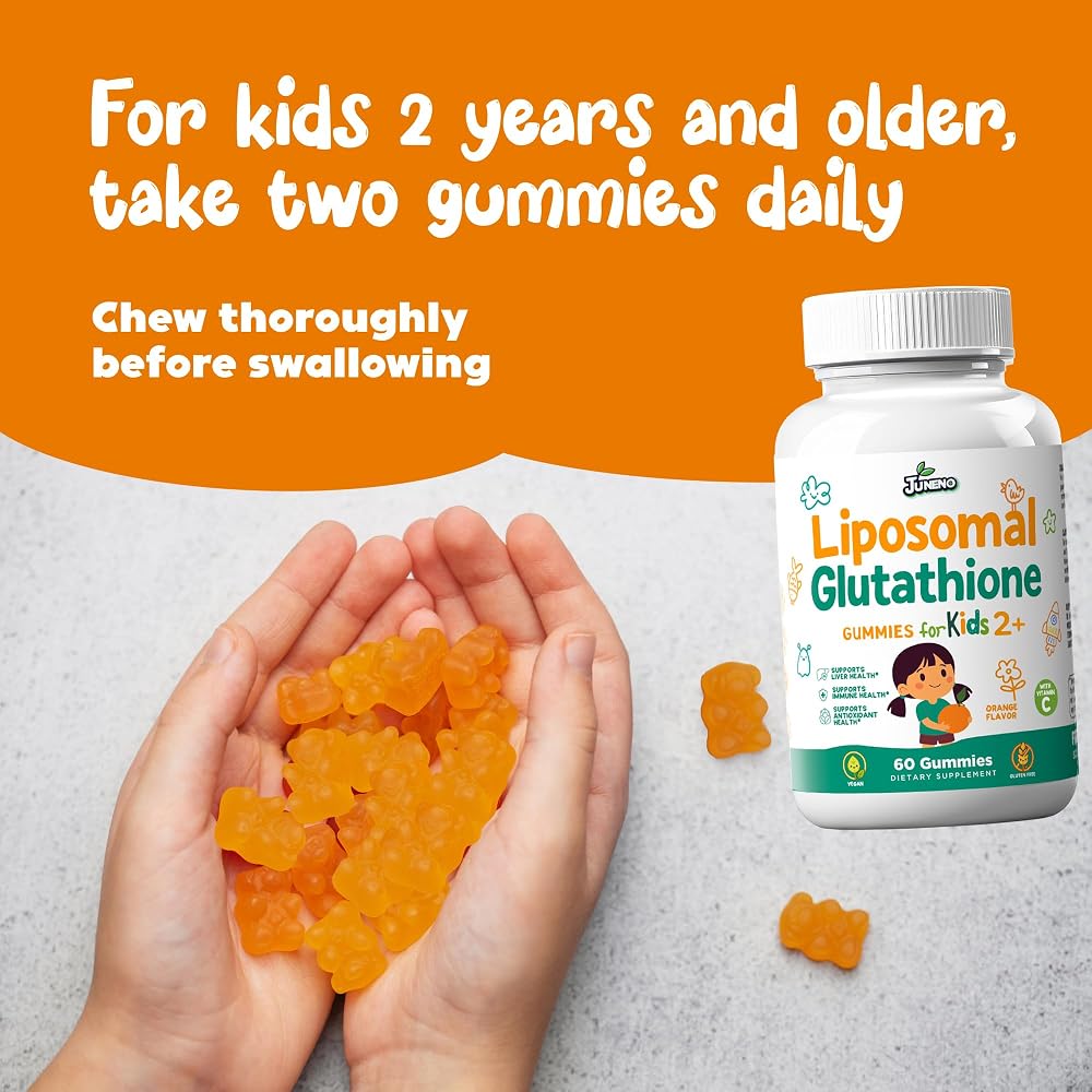 Juneno Liposomal Glutathione Gummies for Kids