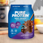 Pure Protein 100% Whey Protein Powder Rich Chocolate - 1.75 lb - image 6