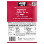 NuGo Nutrition Smarte Carb Protein Bar Chocolate Black Cherry - 12 Bars - image 2
