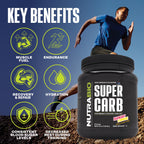 NutraBio Super Carb - Complex Carbohydrate Supplement Powder