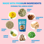 SkinnyBoost Daytime Teas, 3 Evening Detox Teas Non GMO, Vegan, All