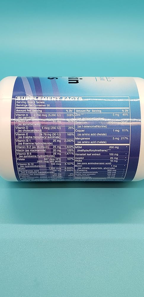 SunStream Wellness Hair, Skin & Nails Formula - 5 Bottles - image 3